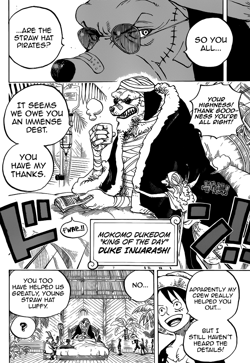 One Piece, Chapter 808 image 16
